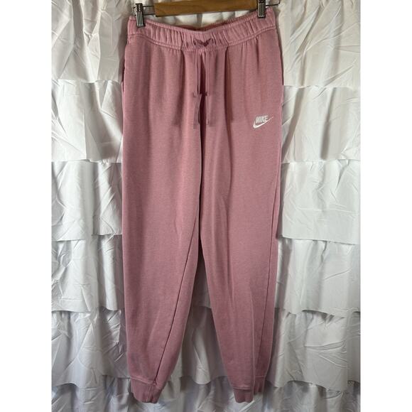Nike Pants - NIKE Jogger Womens Small Pink Sweatpants Loungewear Sporty Drawstring